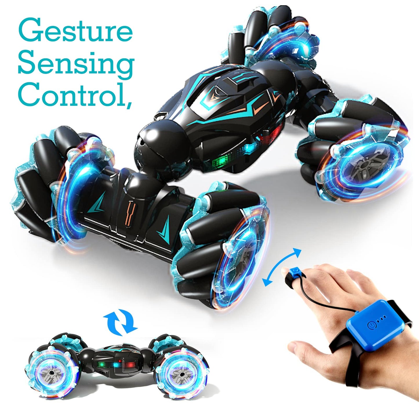 4WD Remote Control Motion Gesture Stunt Car